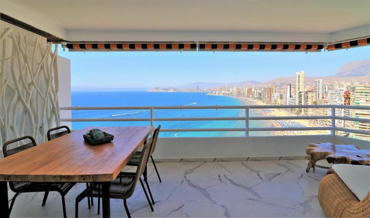 Luxurious 2-Bedroom Apt With Stunning Views, 1St Line On Levante Beach, Benidorm Ngoại thất bức ảnh