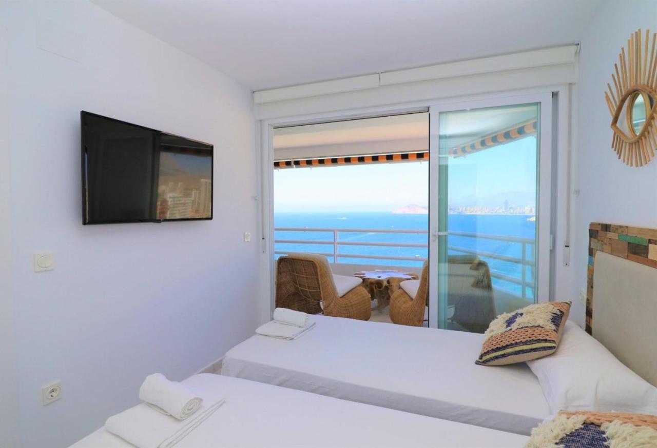 Luxurious 2-Bedroom Apt With Stunning Views, 1St Line On Levante Beach, Benidorm Ngoại thất bức ảnh