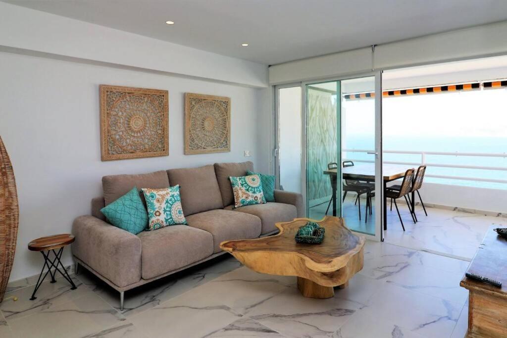 Luxurious 2-Bedroom Apt With Stunning Views, 1St Line On Levante Beach, Benidorm Ngoại thất bức ảnh