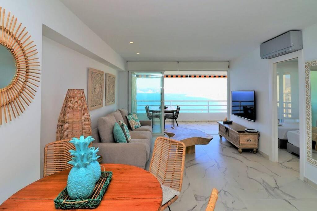 Luxurious 2-Bedroom Apt With Stunning Views, 1St Line On Levante Beach, Benidorm Ngoại thất bức ảnh