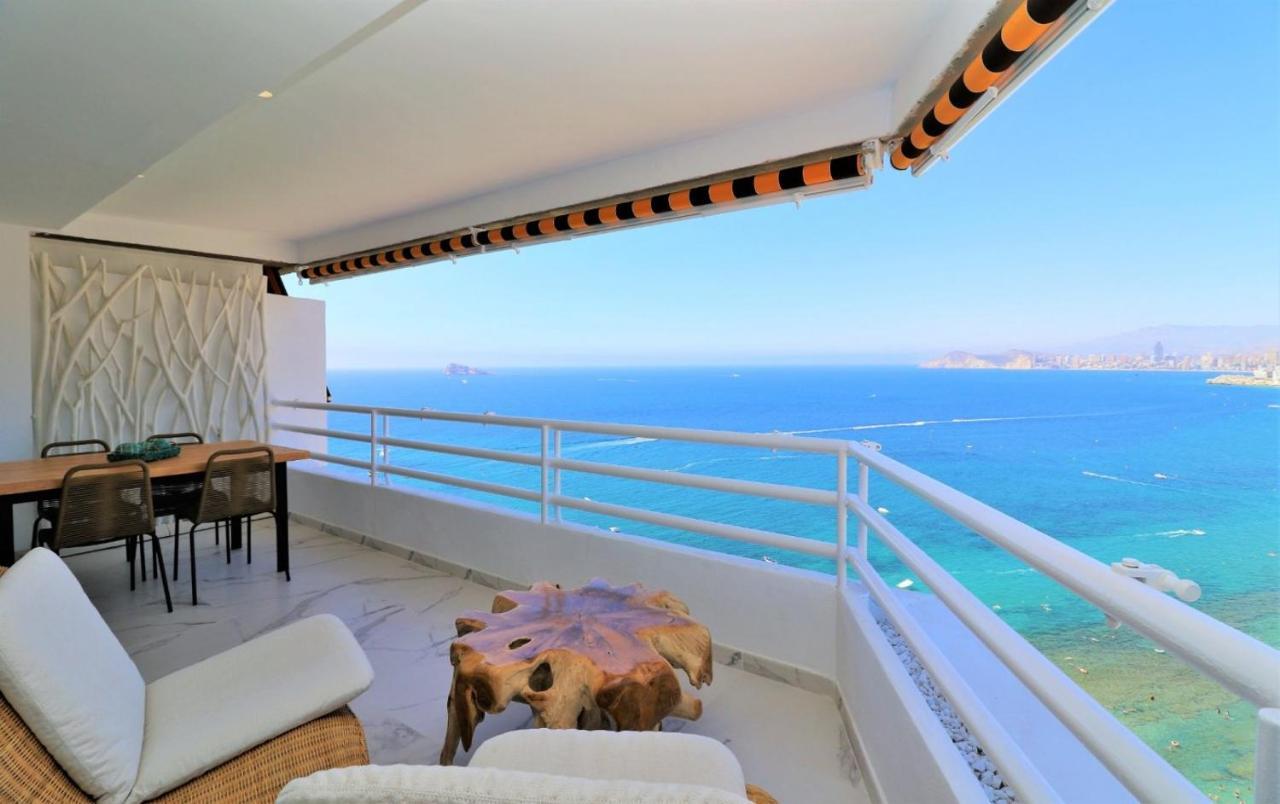 Luxurious 2-Bedroom Apt With Stunning Views, 1St Line On Levante Beach, Benidorm Ngoại thất bức ảnh