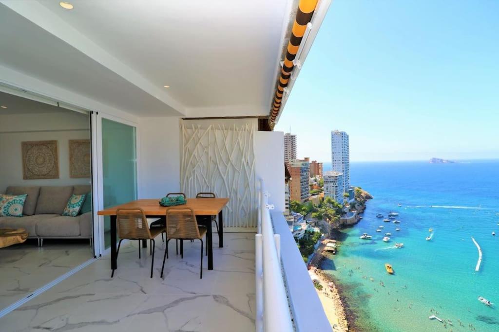 Luxurious 2-Bedroom Apt With Stunning Views, 1St Line On Levante Beach, Benidorm Ngoại thất bức ảnh