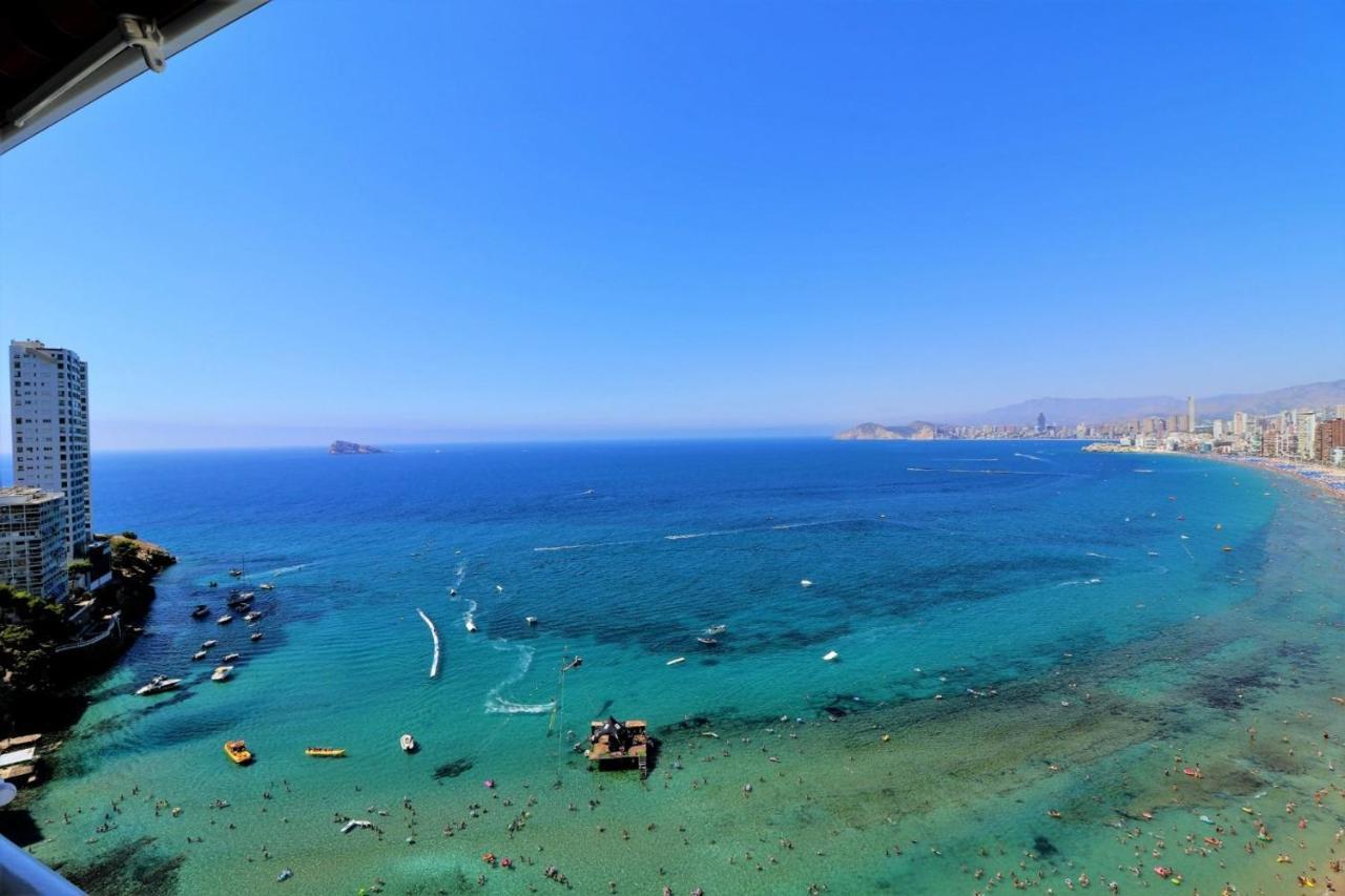 Luxurious 2-Bedroom Apt With Stunning Views, 1St Line On Levante Beach, Benidorm Ngoại thất bức ảnh
