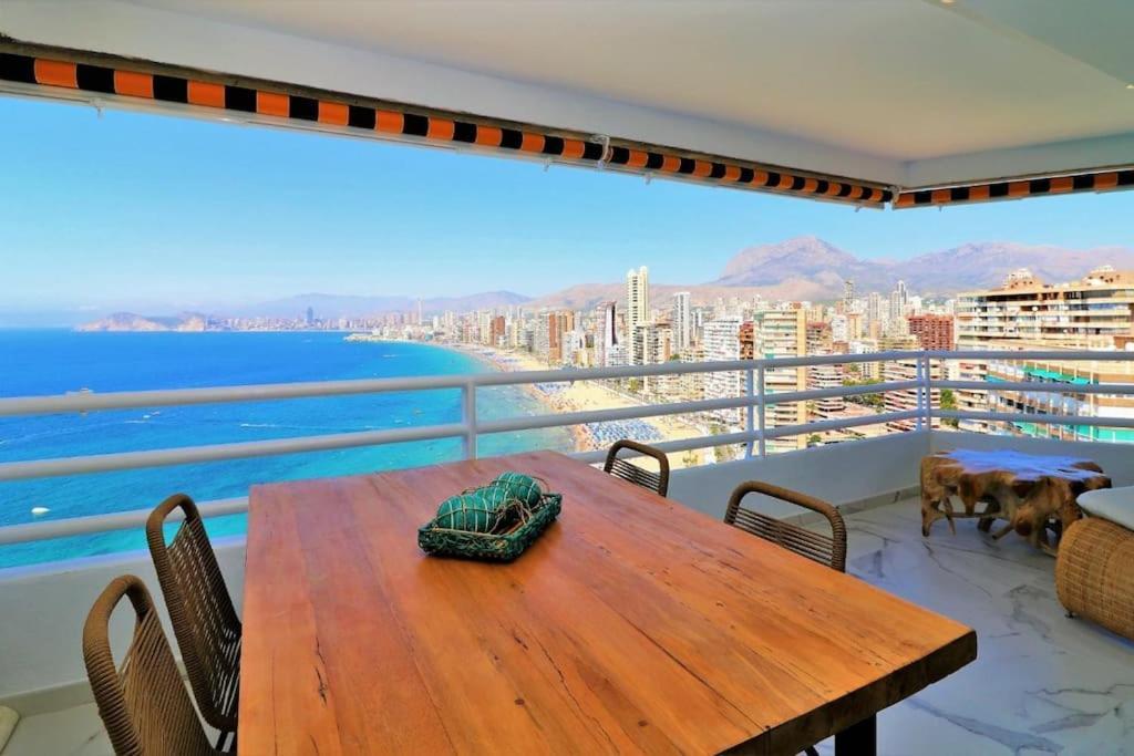 Luxurious 2-Bedroom Apt With Stunning Views, 1St Line On Levante Beach, Benidorm Ngoại thất bức ảnh