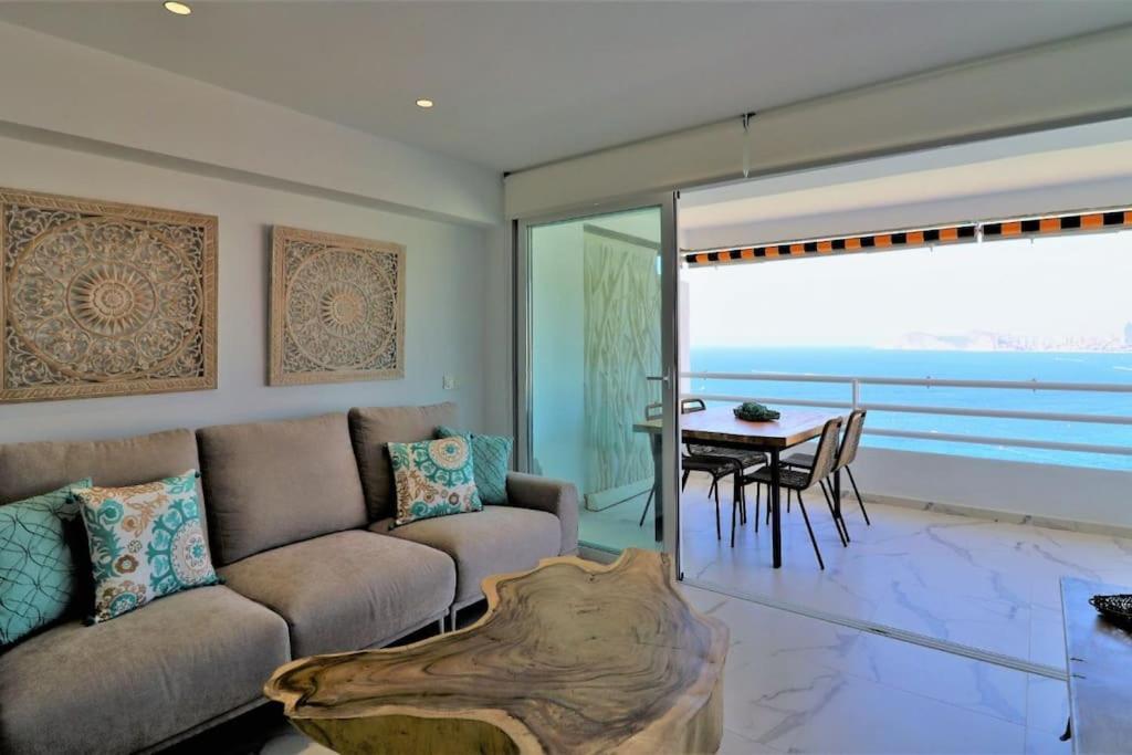 Luxurious 2-Bedroom Apt With Stunning Views, 1St Line On Levante Beach, Benidorm Ngoại thất bức ảnh