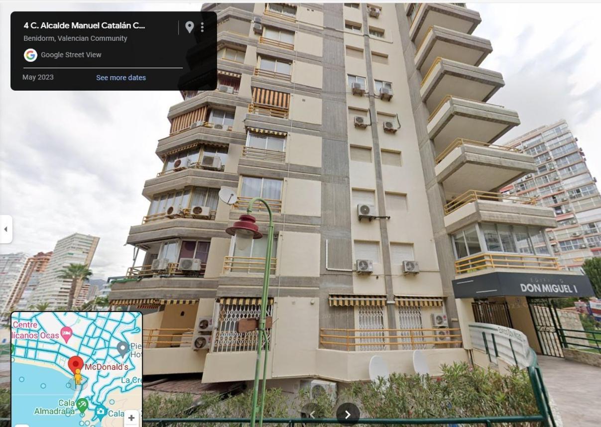 Luxurious 2-Bedroom Apt With Stunning Views, 1St Line On Levante Beach, Benidorm Ngoại thất bức ảnh